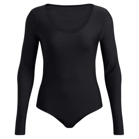 Under Armour Vanish bodysuit met ronde hals en lange mouwen voor dames (Zwart) - Image 2