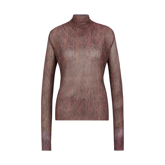 Boss Dames/Dames Emata Lage Hals Top (Marmeren) - Image 2