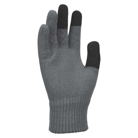 Nike Gebreide unisex Tech and Grip Touch Screen-handschoenen voor volwassenen (Grijs/Zwart) - Image 3