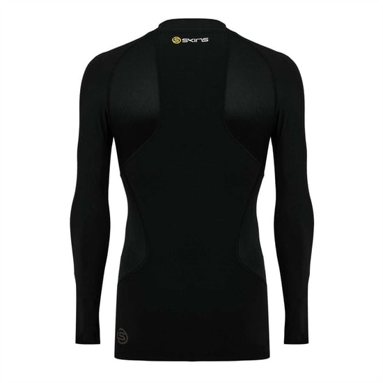 Skins Heren G400 Plain Performance-shirt met lange mouwen (Zwart) - Image 2