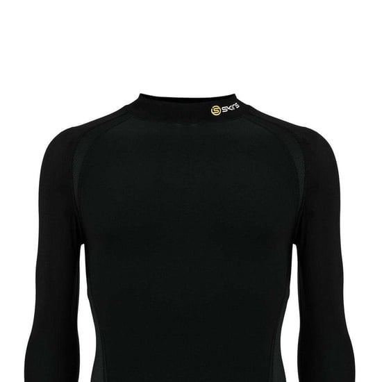 Skins Heren G400 Plain Performance-shirt met lange mouwen (Zwart) - Image 3