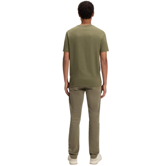 Boss Oranje premium katoenen T-shirt voor heren (Groen) - Image 3