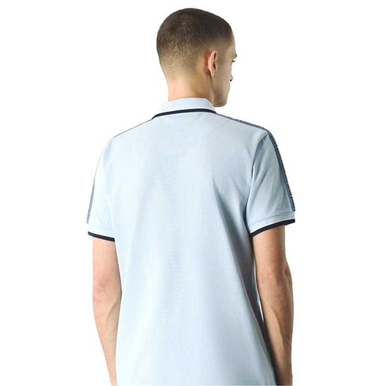 Pretty Green Heren Paisley Regular Poloshirt (Lichtblauw) - Image 2