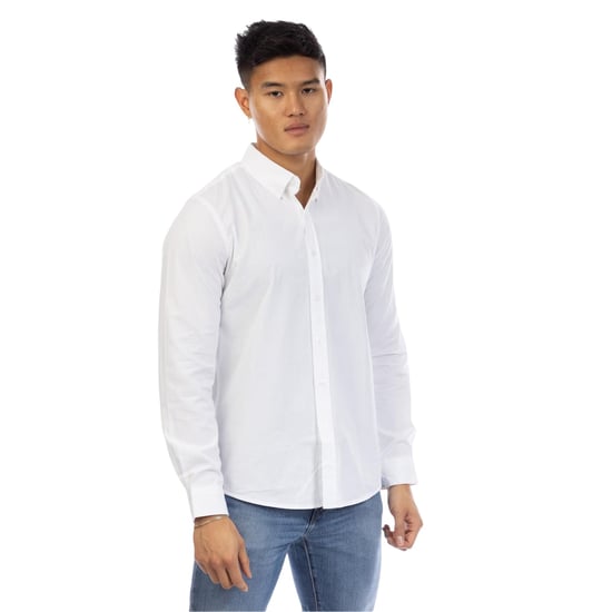 Peter Werth Heren Regular Shirt Met Lange Mouwen (Wit) - Image 2