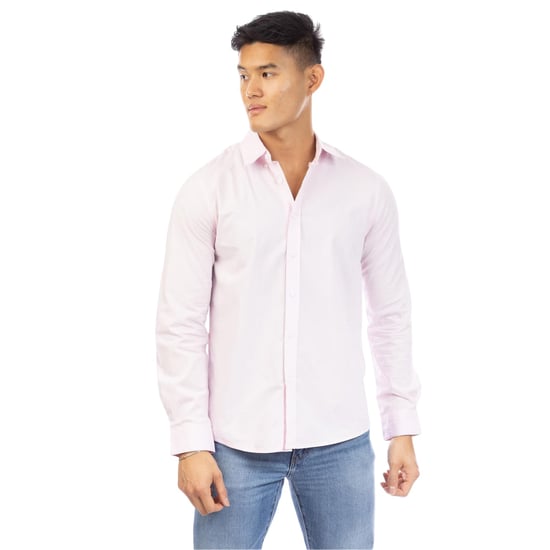 Peter Werth Heren Regular Shirt Met Lange Mouwen (Roze) - Image 2