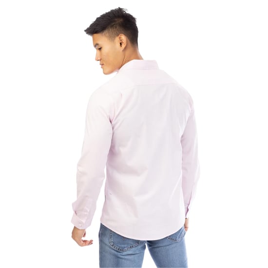 Peter Werth Heren Regular Shirt Met Lange Mouwen (Roze) - Image 3