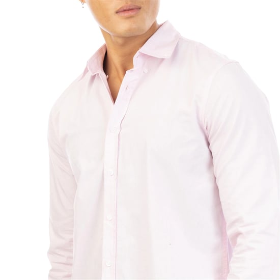 Peter Werth Heren Regular Shirt Met Lange Mouwen (Roze) - Image 4