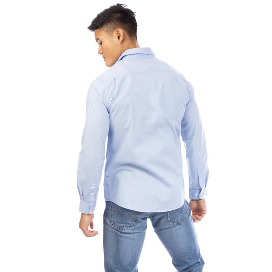 Peter Werth Heren Regular Shirt Met Lange Mouwen (Lichtblauw) - Image 3