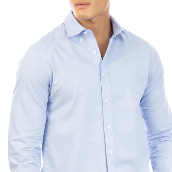 Peter Werth Heren Regular Shirt Met Lange Mouwen (Lichtblauw) - Image 4