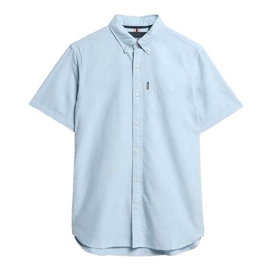 Superdry Heren Regular Overhemd met Korte Mouwen (Lichtblauw) - Image 2
