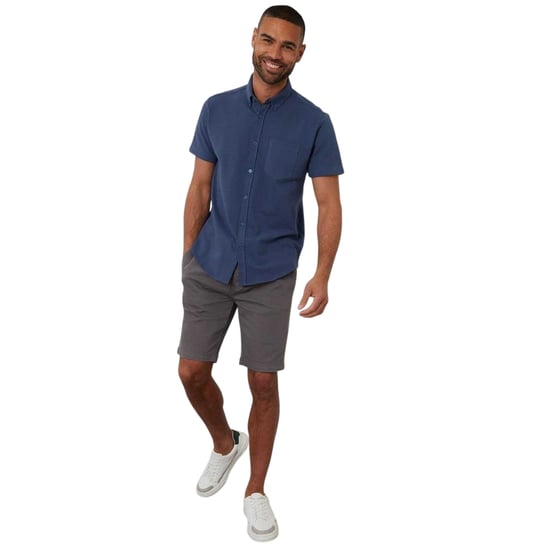Threadbare Majestic-overhemd voor heren (Denim) - Image 1