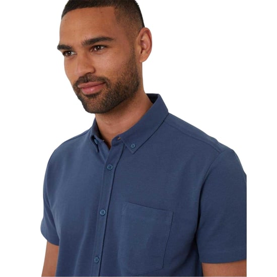 Threadbare Majestic-overhemd voor heren (Denim) - Image 4