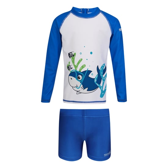 Regatta Kinderen/kleuters Luna de eenhoorn huidbeschermer (Hawaiiaans Blauw) - Image 1