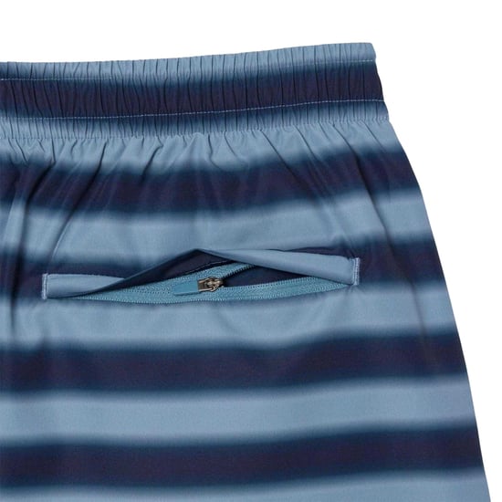 Lacoste Heren Zwembroek Gestreept (Blauw) - Image 2