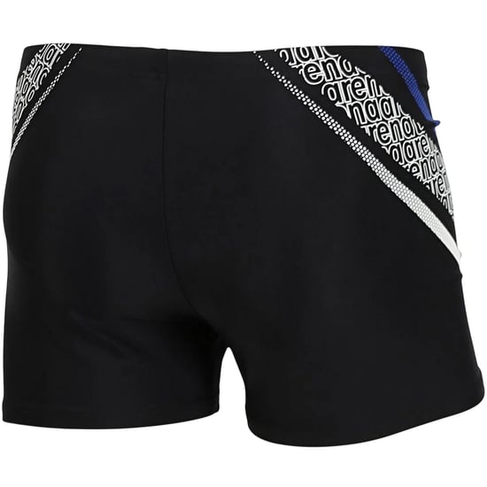 Arena Zwemshort voor heren met opdruk in reguliere pasvorm (Zwart) - Image 2