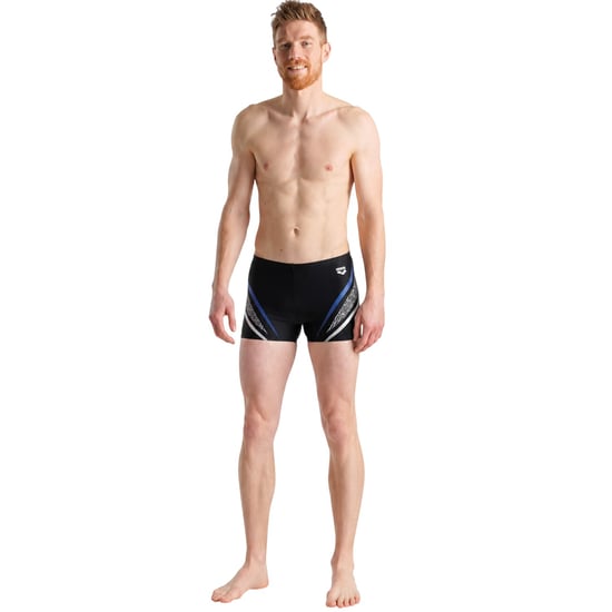 Arena Zwemshort voor heren met opdruk in reguliere pasvorm (Zwart) - Image 4