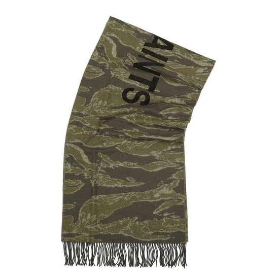 AllSaints Nova Camo-sjaal met logo (Olijf) - Image 3