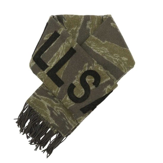 AllSaints Nova Camo-sjaal met logo (Olijf) - Image 4