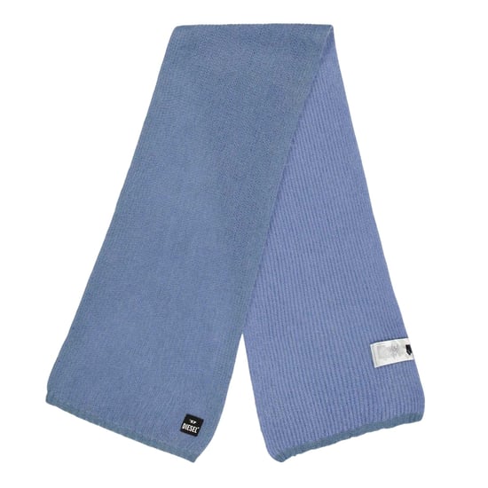 Diesel Unisex gebreide sjaal van gemiddelde dikte voor volwassenen (China Blauw) - Image 2