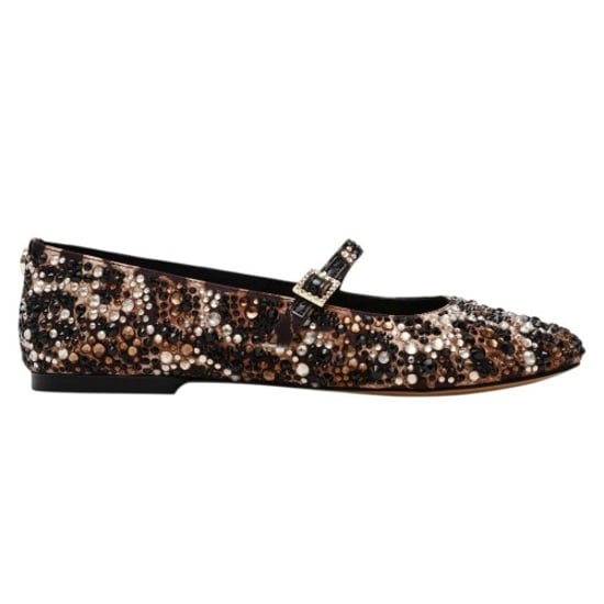 Steve Madden Dames/Dames Brissa Ballet Flats met luipaardprint (Luipaard) - Image 1
