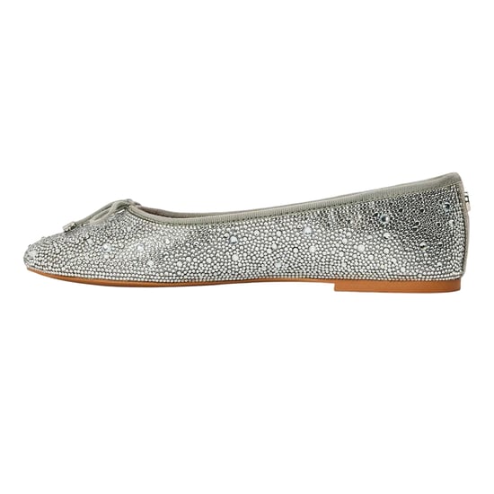 Steve Madden Dames Blossoms Metallic Ballerina's (Zilver) - Image 3