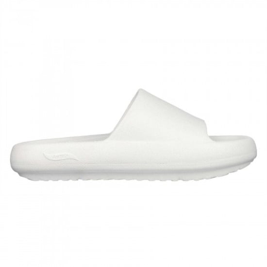 Skechers Dames Enkelband Arch Fit Flatslippers (Wit) - Image 1