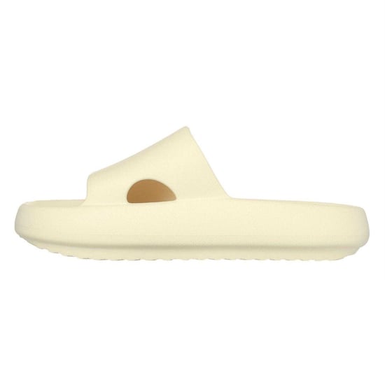 Skechers Dames Enkele Band Arch Fit Platte Slippers (Crème) - Image 2