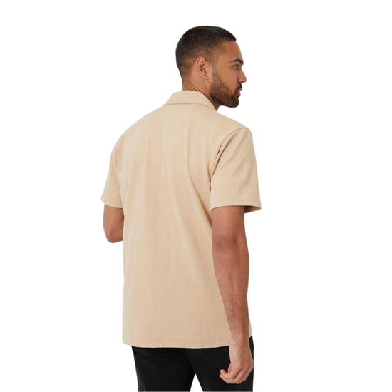Threadbare Darvel-herenoverhemd met korte mouwen (Steen) - Image 3