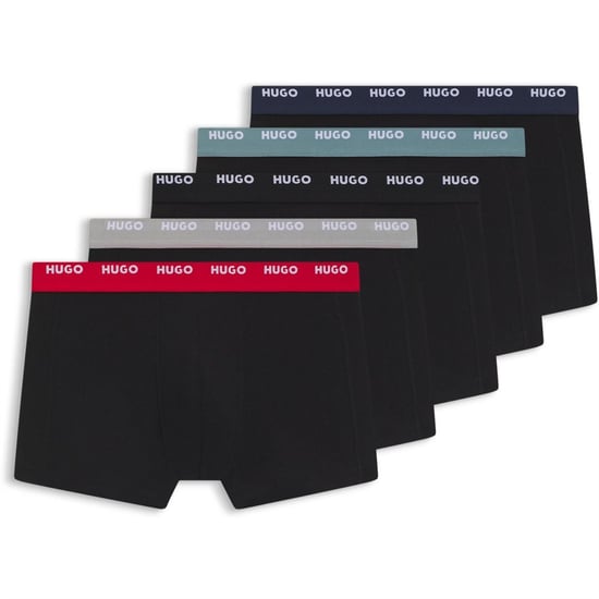 Men's Hugo Trnk Five Pack in Black - Image 1
