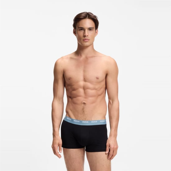 Men's Hugo Trnk Five Pack in Black - Image 2