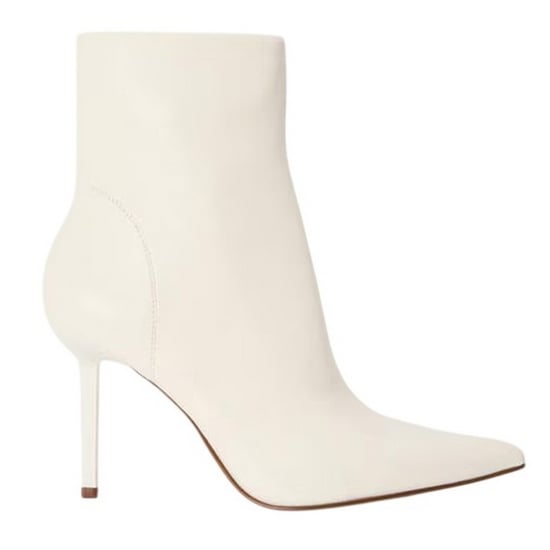 Steve Madden Dames Lyanna Leren Enkellaarsjes (Coconut Milk) - Image 2