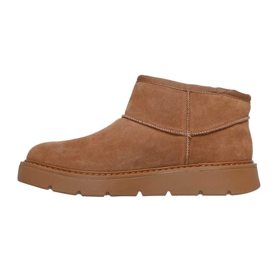 Skechers Comfortabele suède enkellaarsjes voor dames (Kastanje) - Image 2