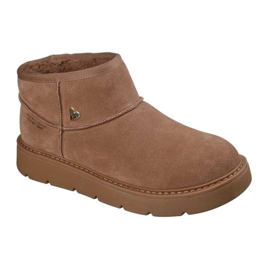 Skechers Comfortabele suède enkellaarsjes voor dames (Kastanje) - Image 5