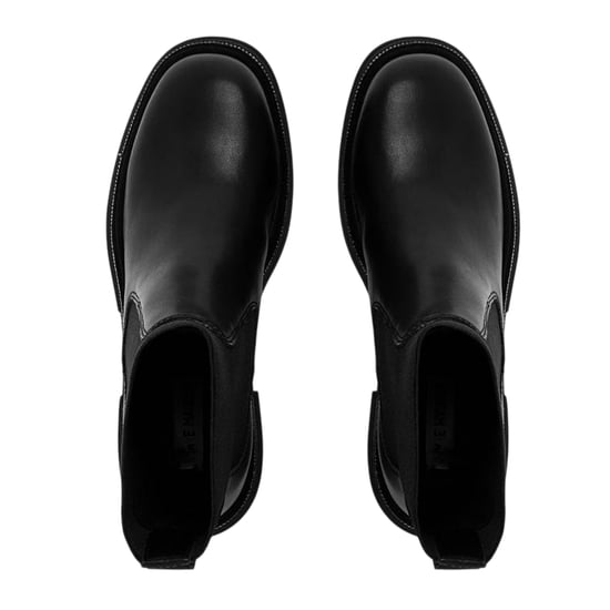 Steve Madden Dames Offline Leren Hakken Enkellaarsjes (Zwart) - Image 3