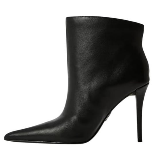 Steve Madden Leren enkellaarsjes met naaldhak voor dames (Zwart) - Image 2