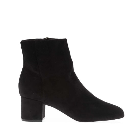 Dune London Dames Prisha Suede Enkellaarsjes (Zwart) - Image 1