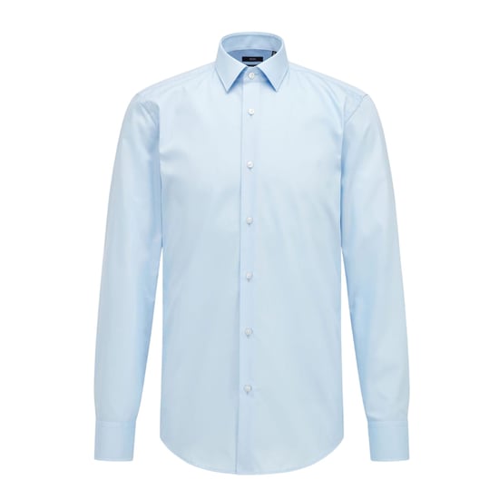 Boss Heren Eliott Regular Shirt (Blauw) - Image 1