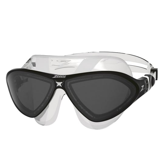 Zoggs Unisex Volwassenen Masker SNR Horizon Flex Zwembril (Zwart / helder) - Image 1