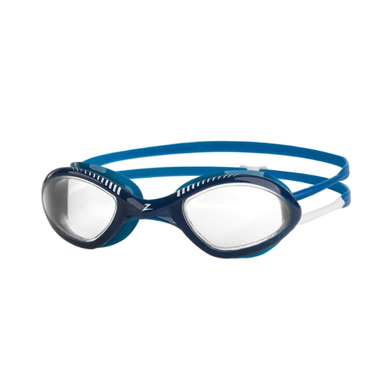 Zoggs Unisex Tiger SNR zwembril voor volwassenen (Blauw/wit/helder) - Image 1