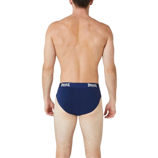 Lonsdale Heren Contrast Tailleband Slip (Set van 2) (Marine) - Image 2