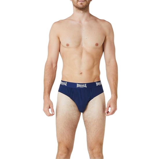 Lonsdale Heren Contrast Tailleband Slip (Set van 2) (Marine) - Image 3