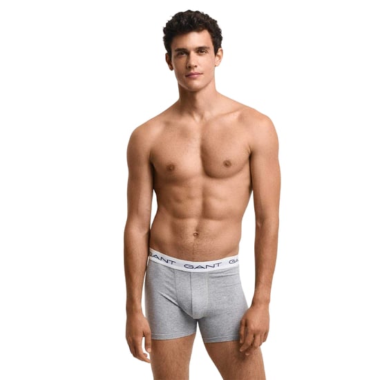 Gant Katoenmix herenslip (3-pack) (Grijs/Zwart/Wit) - Image 1