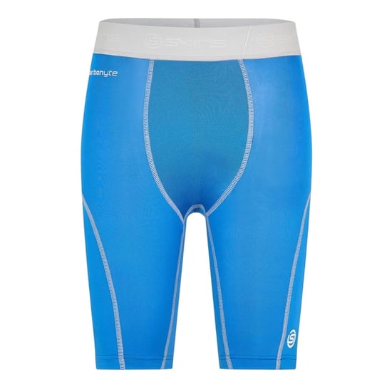 Skins Heren Carbonyte Fitted Compressie Shorts (Blauw) - Image 1