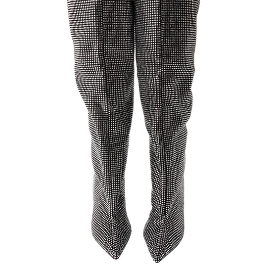 Steve Madden Dames Mazer R Leren Thigh-High Boots (Zwart) - Image 4