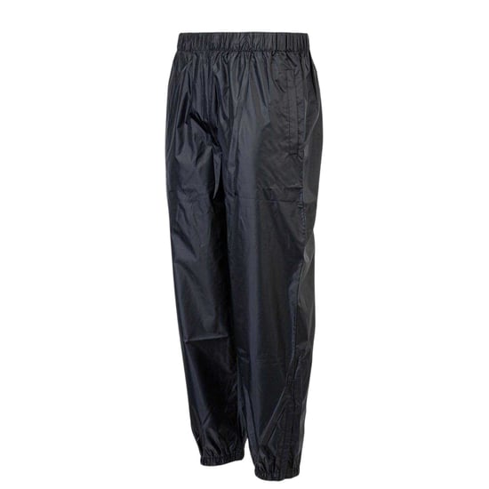 Sondico Polyester regenbroek met logo voor heren (Zwart) - Image 3