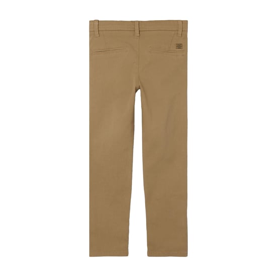 Name It Slim-fit chino's met rechte pijpen voor jongens (Bruin) - Image 3