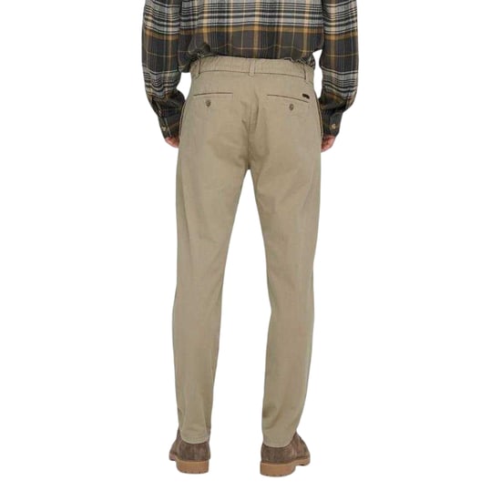 Only Effen chino's voor heren (Koriander) - Image 3