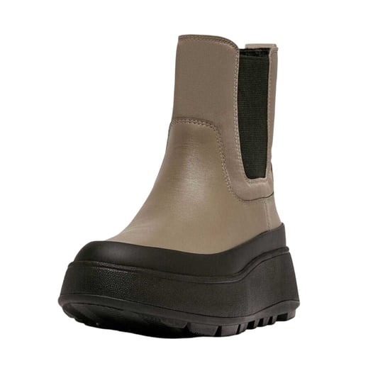 FitFlop Waterbestendige platte Chelsea-laarzen voor dames (Grijs) - Image 5