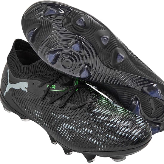Puma Dames Future 8 Match Snug Fit Kunstgras Voetbalschoenen (Zwart/Groen) - Image 4