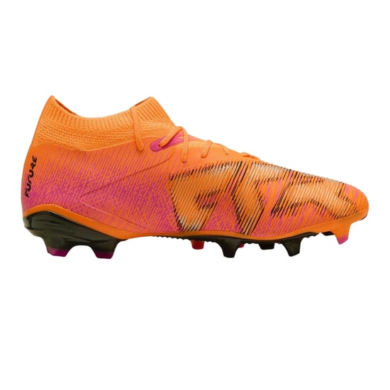 Puma Dames Future 8 Match Snug Fit Kunstgras Voetbalschoenen (Oranje/Zwart) - Image 1